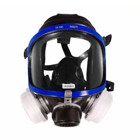 Masque de sécurité aérogommage